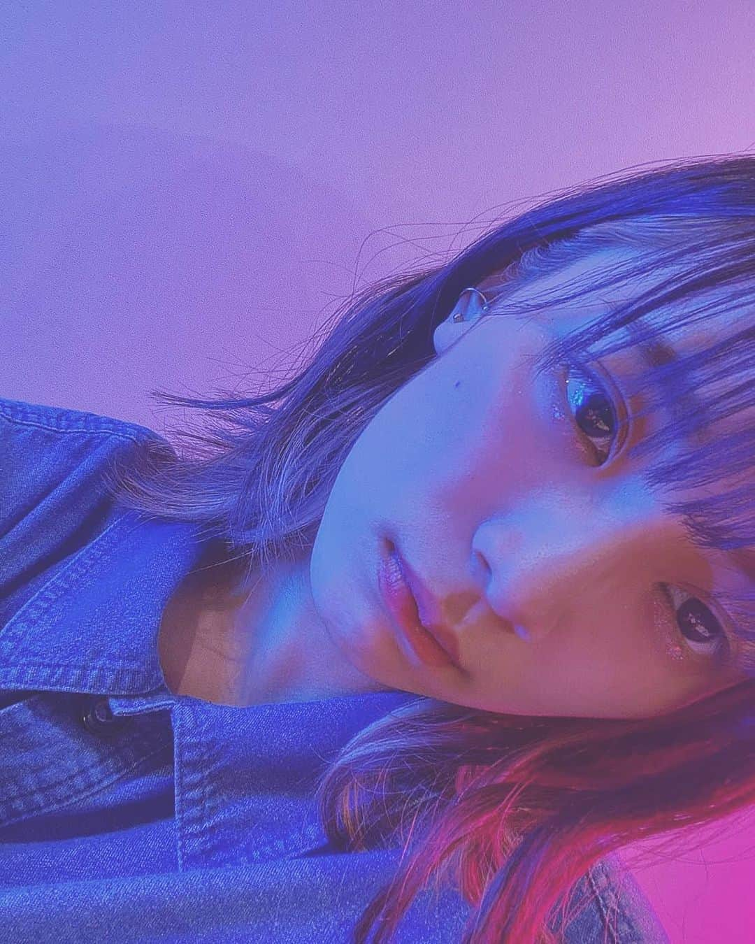 後藤萌咲さんのインスタグラム写真 - (後藤萌咲Instagram)「☪︎ *. 冬の夜っていいよね。 花粉辛いけど。 . #風強い」2月16日 22時20分 - moe_goto0520