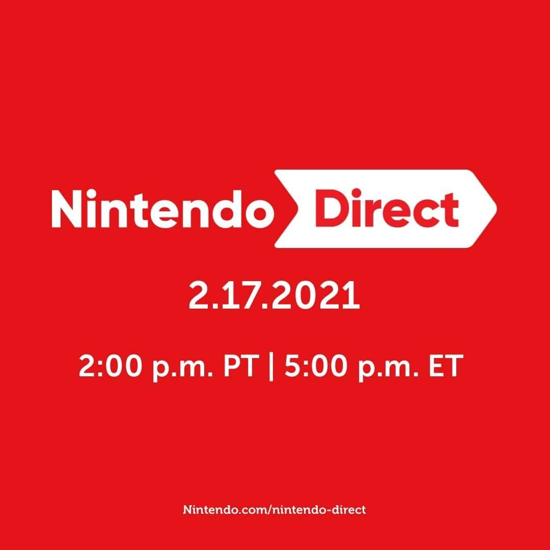 任天堂アメリカさんのインスタグラム写真 - (任天堂アメリカInstagram)「Tune in 2/17 at 2 p.m. PT for a #NintendoDirect livestream featuring roughly 50 minutes of information focused on available games like Super #SmashBrosUltimate and games coming to #NintendoSwitch in the first half of 2021.」2月16日 23時00分 - nintendoamerica