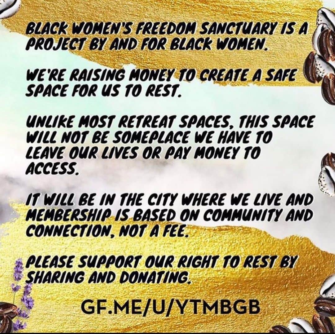 マンディ・パティンキンさんのインスタグラム写真 - (マンディ・パティンキンInstagram)「Join us in supporting Black Women’s Freedom Sanctuary. Link in bio.   "Rest is not a privilege, it’s a right. The reality that so many think it’s a privilege solidifies the need for a rest movement. If you reimagine rest in an expansive way and outside of the parameters of capitalism and colonization, you will realize that you can rest anytime."--Tricia Hersey, The Nap Ministry  “Black women deserve to exist fully--nourished, cared for, and rested.  But for Black women in America, the reality is far from that. Despite being the most educated demographic in America, we earn 62 cents to a white man's dollar. Despite innovating when it comes to business, we receive almost no investments or loans to start our businesses.   As our country reckons with another cycle of white violence and as we face a generation-defining election cycle, we notice a pattern. Black women are again doing the essential work of responding, organizing, teaching, and caretaking. We are doing the intellectual and emotional labor necessary to build and maintain movements that are fighting against injustice and building for our collective liberation. These movements are not just powerful, they are absolutely necessary. And the Black women leading, rallying, organizing, and grinding do so while enduring the very injustices they are helping to dismantle.  Black women are devalued at the same time we are counted on--by our political systems, by our workplaces, by our communities, and families. We are tired. It is time for us to rest.  Black Women’s Freedom Circle was created out of an absolute need for a safe space for Black Women to focus on, contribute to, and create the conditions necessary for our own healing and wellbeing. For the past four years Black Women’s Freedom Circle (BWFC) has held monthly gatherings in the San Francisco Bay Area to facilitate an ongoing community of support, healing, and joy.   In response to the multitude of disasters wrought by this global pandemic and the unrest following the murders of Breonna Taylor, George Floyd and countless others, BWFC is piloting a new project: physical sanctuary spaces that will provide accessible opportunities for rest and renewal.”」2月17日 10時20分 - mandypatinkin