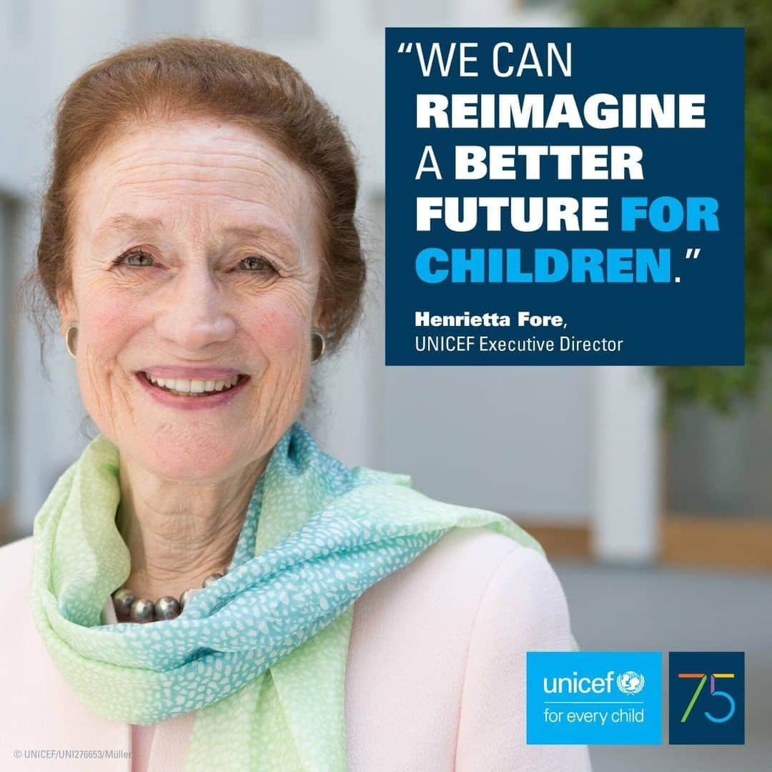 unicefさんのインスタグラム写真 - (unicefInstagram)「“No matter where we live, the #COVID19 pandemic affects every person – children most of all. We need to rally the world behind a practical and concrete plan to protect our children – a promise from our generation to the next." ⁣ ⁣ UNICEF Executive Director Henrietta Fore in an open letter on how we can reimagine a better post-pandemic world #ForEveryChild. Tap on link in bio.」2月17日 9時01分 - unicef
