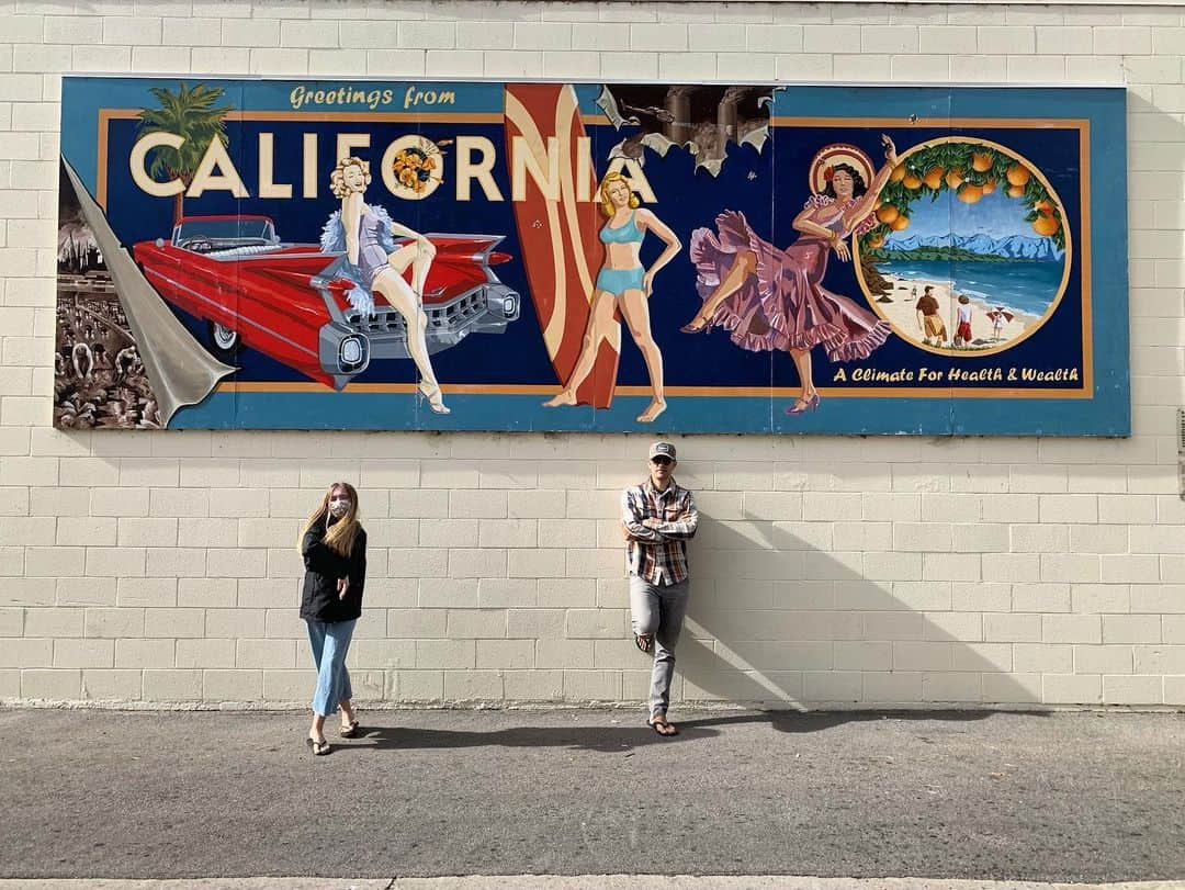 ブライス・ジョンソンのインスタグラム：「Me and the daughter ✌🏽😎#californiadreaming」