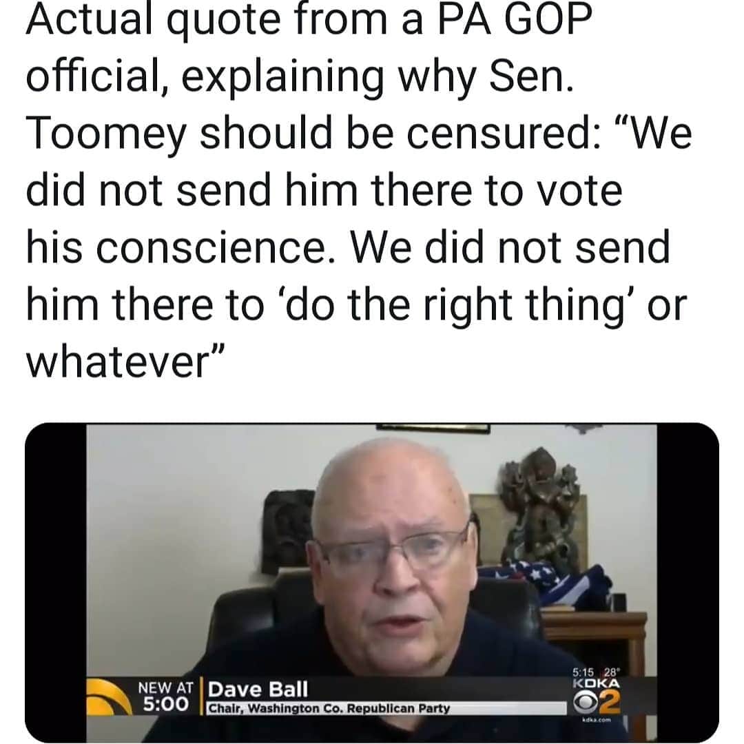 ウィリー・ガーソンのインスタグラム：「This is Dave Ball, the kind of local "politician" who runs because nobody else does. Give him a shout, 412-608-3423. This is what masquerading as a "patriot" looks like.」