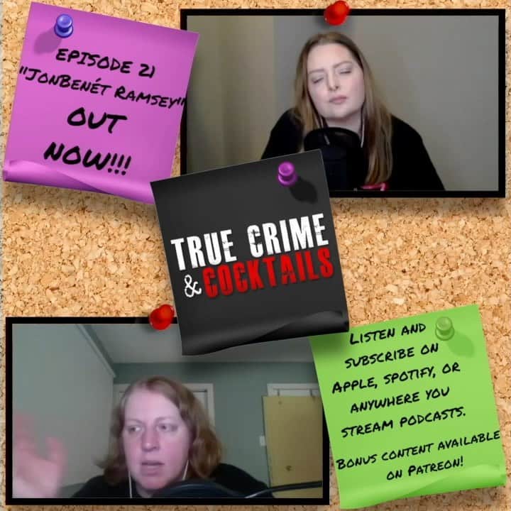 ローレン・アッシュのインスタグラム：「@truecrimeandcocktails new JonBenet Ramsey episode is streaming now!! Always very difficult to talk about young victims but I also think it’s important to try and continue to dig and look for information that could bring her justice one day. (Also, sometimes I bring very dumb, random facts to the table) stream now, everywhere!」