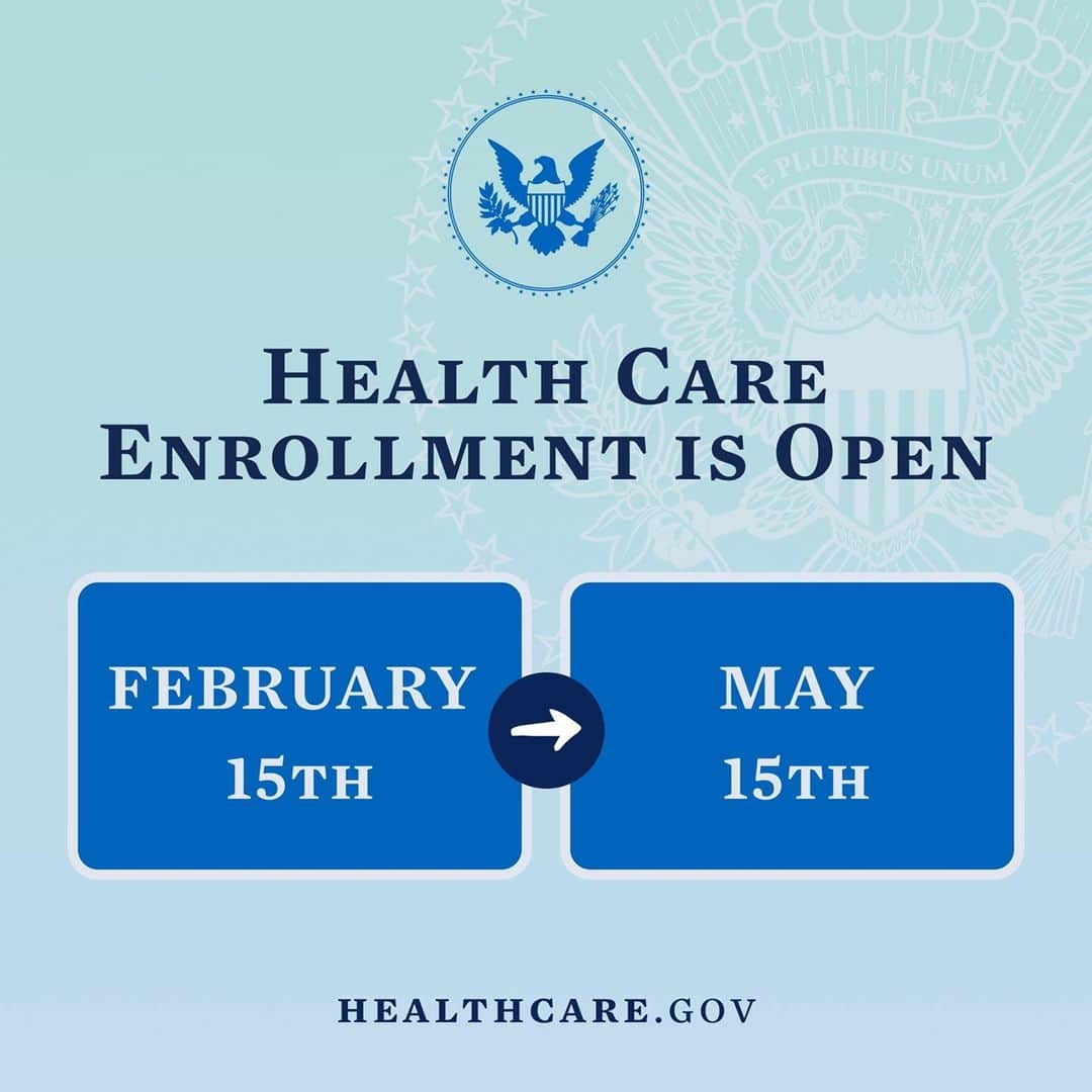 The White Houseさんのインスタグラム写真 - (The White HouseInstagram)「Open enrollment is back! The Biden-Harris Administration opened a special health insurance enrollment period to ensure every American has the opportunity to get covered. Head to the link in the bio and sign up today.」2月17日 2時28分 - whitehouse