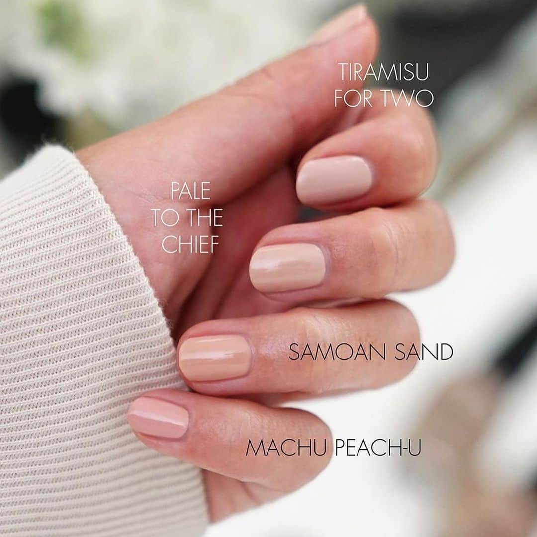 OPIさんのインスタグラム写真 - (OPIInstagram)「Save for the next time you want #nude nail inspo 💅Swipe to see the shades ➡  #TiramisuForTwo #PaletotheChief #SamoanSand #MachuPeachu By: @beautylookbook   #OPIObsessed #ColorIsTheAnswer #NOTD #NailSwag #NailsOfInstagram #NailsOnFleek #NailPolish #Nails #OPI #nudenails #neutralnails #nudes #opicons」2月17日 3時06分 - opi