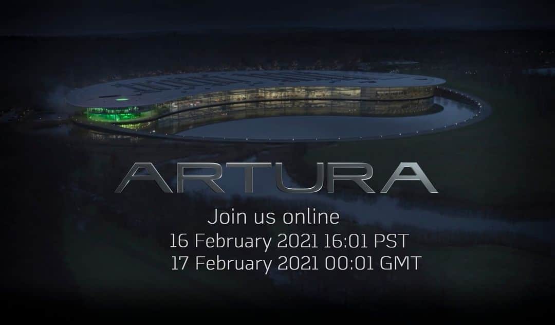McLaren Automotiveのインスタグラム：「It’s nearly time to reveal McLaren Artura to the world.   Don’t forget to join us as we reveal the full force of McLaren.​  https://cars.mclaren.com/en/artura/event #McLarenArtura」