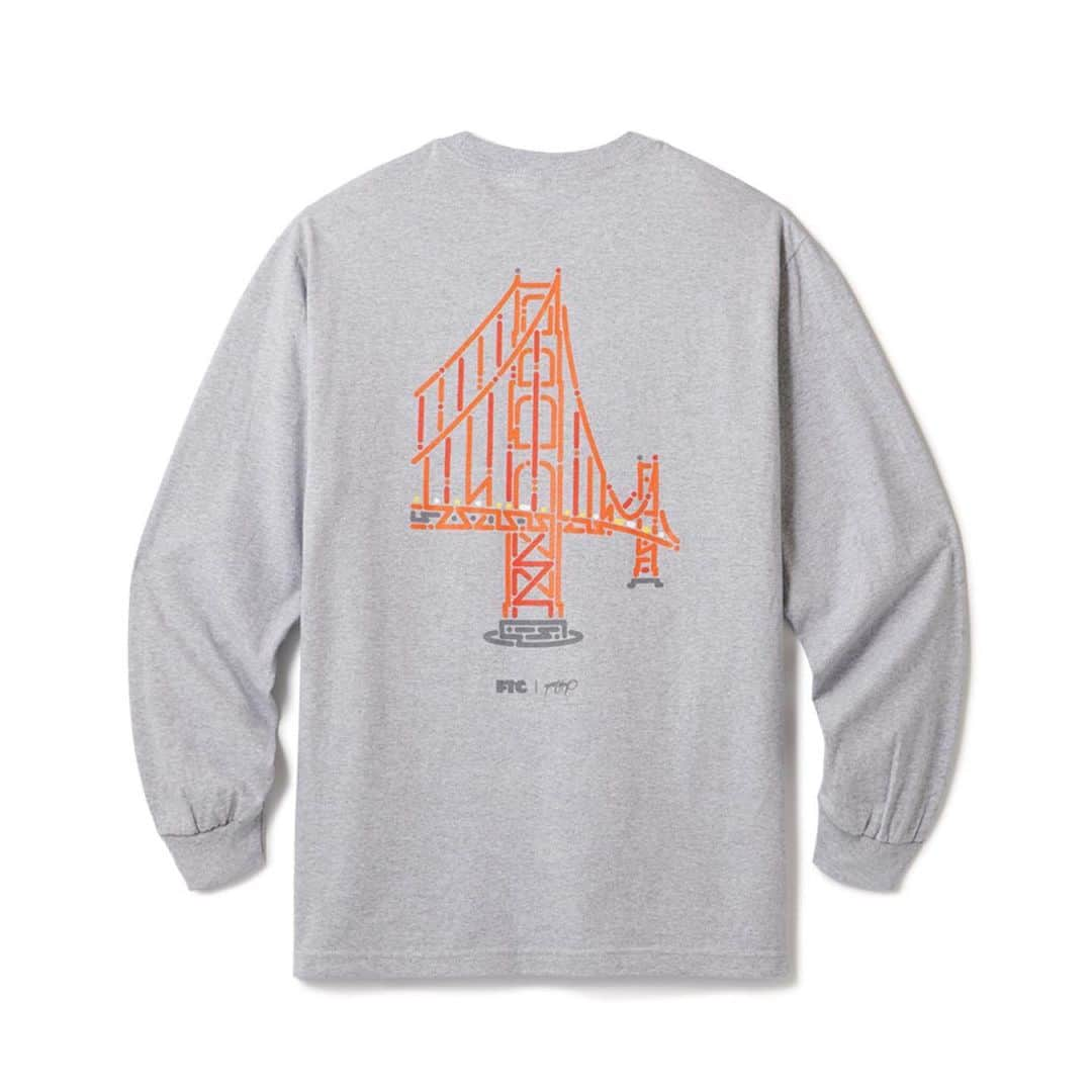 エフティーシーさんのインスタグラム写真 - (エフティーシーInstagram)「FTC X YOON HYUP @ynhp “Yoon Hyup Bridge Longsleeve” releasing online Tomorrow Feb 17th 10AM PST 🌉 #YoonHyup #ftc #forthecity #ftcsanfrancisco #ftcjp #ftcbarcelona #ftctokyo #ftcnagoya #ftcosaka #ftcspringsummer2021」2月17日 3時49分 - ftc_skateboarding