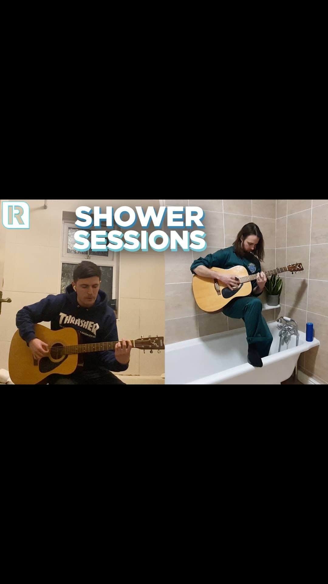 Rock Soundのインスタグラム：「Time for another Shower Sessions video  We have been asking bands to send us a performance, recorded at home in the room with the best acoustics - the bathroom  Weatherstate have delivered us this version of their latest single 'Hangar'」