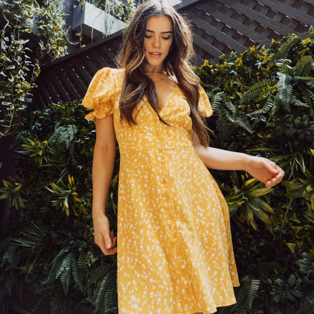 ビービーダコタのインスタグラム：「They call her mellow yellow.」