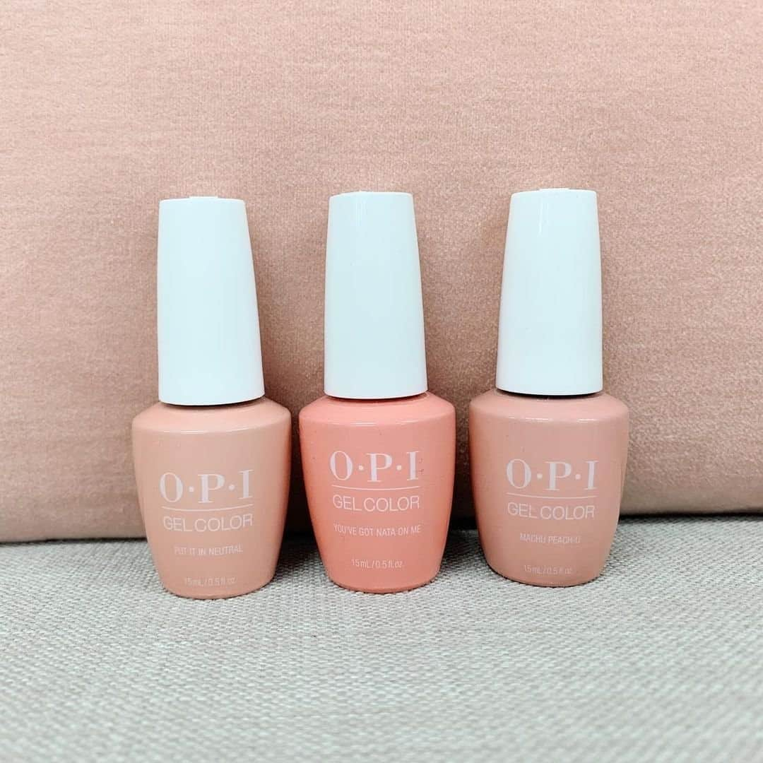 OPIさんのインスタグラム写真 - (OPIInstagram)「#OPIObsessed with this color palette 🎨Drop a 🍑if you are too!  By: @ohlanailbar  #ColorIsTheAnswer #NOTD #NailSwag #NailsOfInstagram #NailsOnFleek #NailPolish #Nails #OPI #opigelcolor #gelnails #nudenails #nudes」2月17日 5時01分 - opi