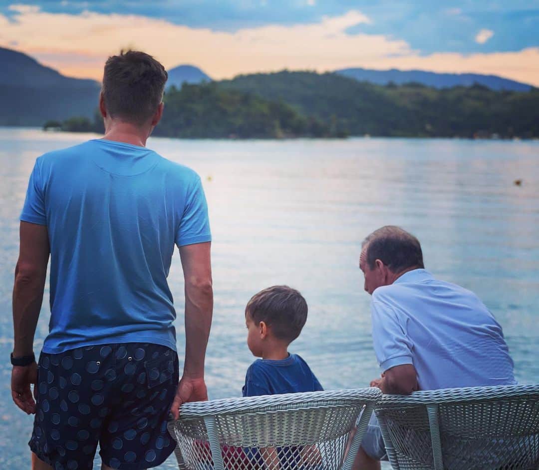 ミシェル・テロのインスタグラム：「O guri do meu pai, e o meu guri...」