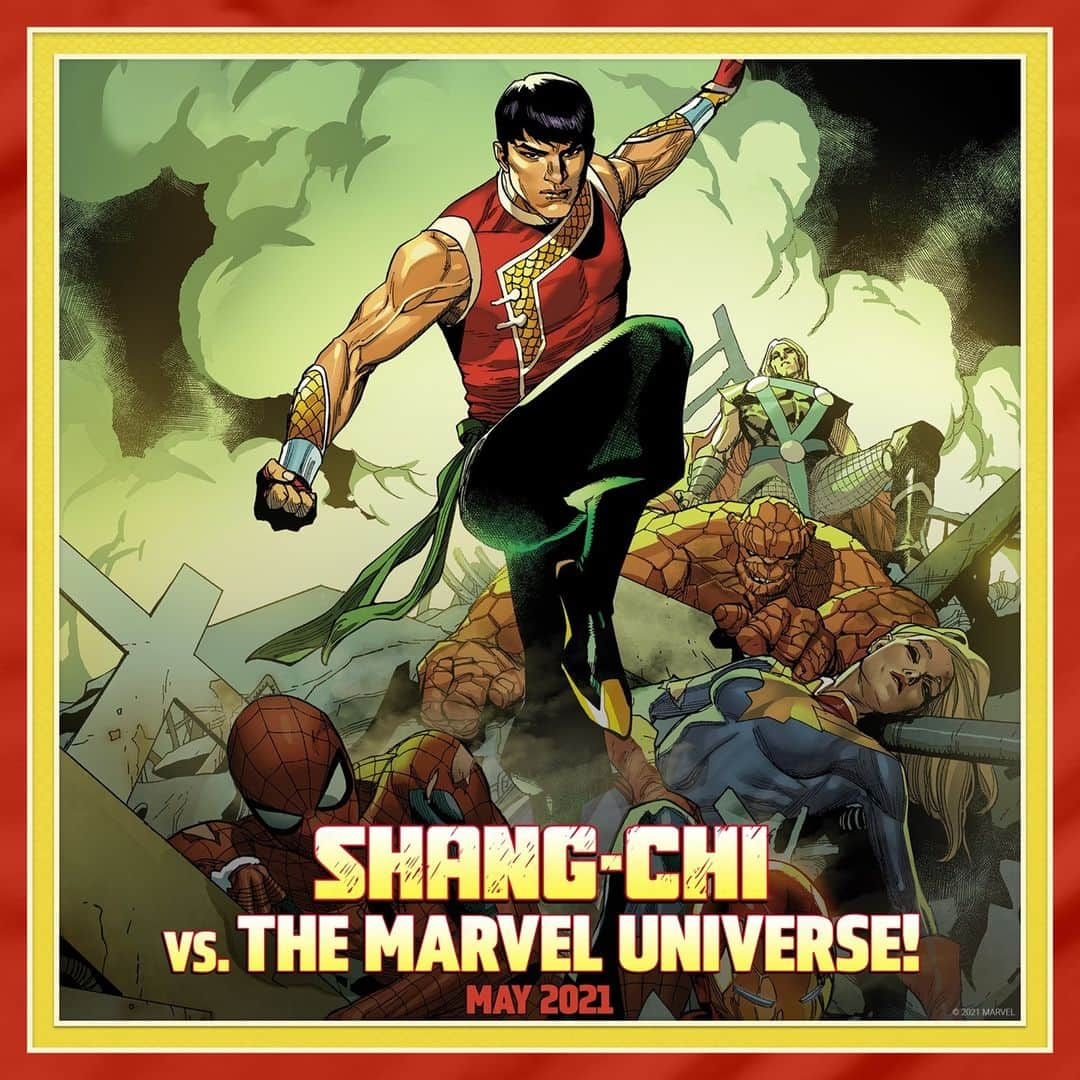 Marvel Entertainmentさんのインスタグラム写真 - (Marvel EntertainmentInstagram)「Shang-Chi vs. the Marvel Universe! Gene Luen Yang and Dike Ruan return to bring you the next chapter of this #MarvelComics legend. See the full new cover by Leinil Francis Yu on Marvel.com.」2月17日 7時45分 - marvel