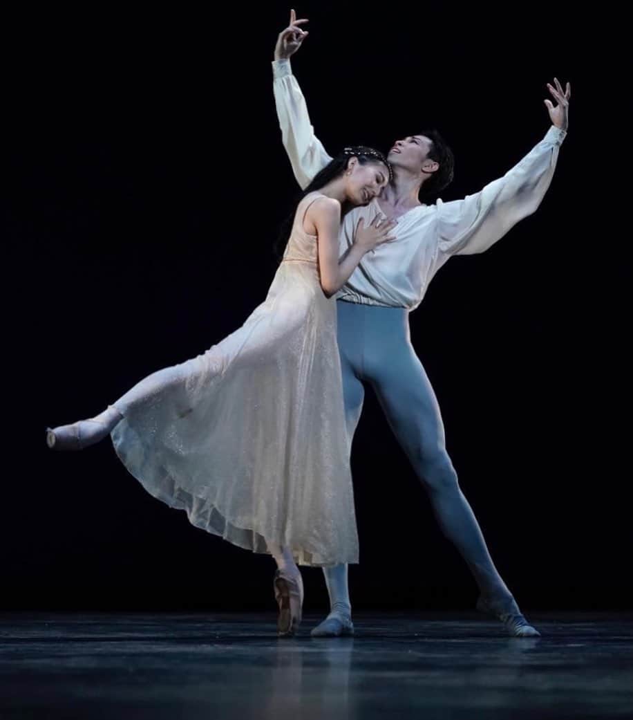 飯島望未のインスタグラム：「R&J  2019 with @yoshiaknakano   @orchard_ballet_gala  Photo #瀬戸秀美」