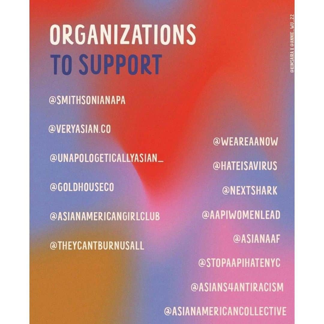 ジェンマ・チャンさんのインスタグラム写真 - (ジェンマ・チャンInstagram)「#StopAsianHate. Thank you to everyone who has spoken out. If you witness something please don’t be silent, even (and especially) when the news cycle moves on. Unite against all forms of racism. Some accounts to follow for more info and ways to help @stopaapihate @hateisavirus_ @acttochange @nextshark @aapiwomenlead  ... Slides by @haveanicedayy_ @annie_wu_22 @kimsaira」2月17日 8時35分 - gemmachan