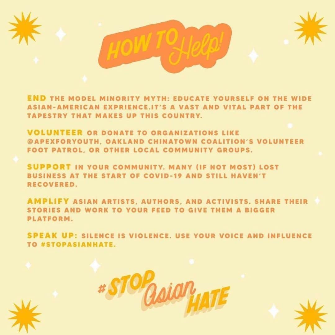 ジェンマ・チャンさんのインスタグラム写真 - (ジェンマ・チャンInstagram)「#StopAsianHate. Thank you to everyone who has spoken out. If you witness something please don’t be silent, even (and especially) when the news cycle moves on. Unite against all forms of racism. Some accounts to follow for more info and ways to help @stopaapihate @hateisavirus_ @acttochange @nextshark @aapiwomenlead  ... Slides by @haveanicedayy_ @annie_wu_22 @kimsaira」2月17日 8時35分 - gemmachan