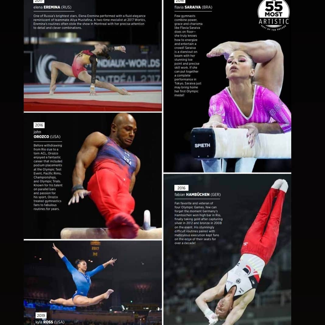 Inside Gymnasticsさんのインスタグラム写真 - (Inside GymnasticsInstagram)「From our 55 Most Artistic "Best of the Decade" feature! 📷  See Link in Bio to Subscribe! Use code INSIDER for 15% off!!! 🤩  #insidegymnastics #magazine #pictureperfect #picoftheday #instagood #instadaily #artist #artistry #athletes #gymnasts #gymnastics #gymnasticslove」2月17日 19時41分 - insidegym