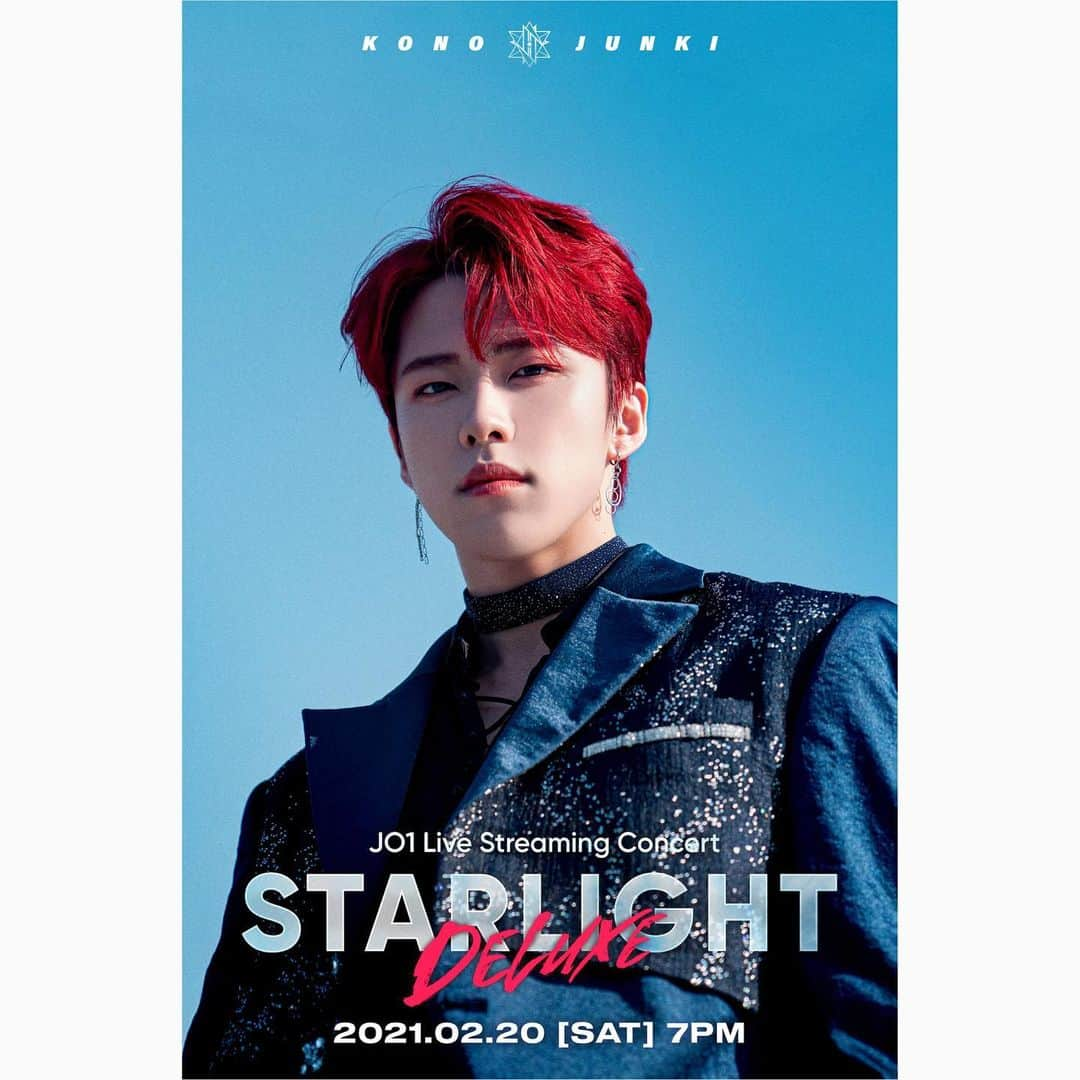 【公式】JO1さんのインスタグラム写真 - (【公式】JO1Instagram)「#JO1 Live Streaming Concert  🛸『#STARLIGHT_DELUXE』🛸  #JO1と一緒に宇宙旅行 まで 🗓あと３日！  ▷https://jo1.jp/feature/starlight_deluxe/  #210220SAT_PM7 #河野純喜 #KonoJunki」2月17日 19時00分 - official_jo1