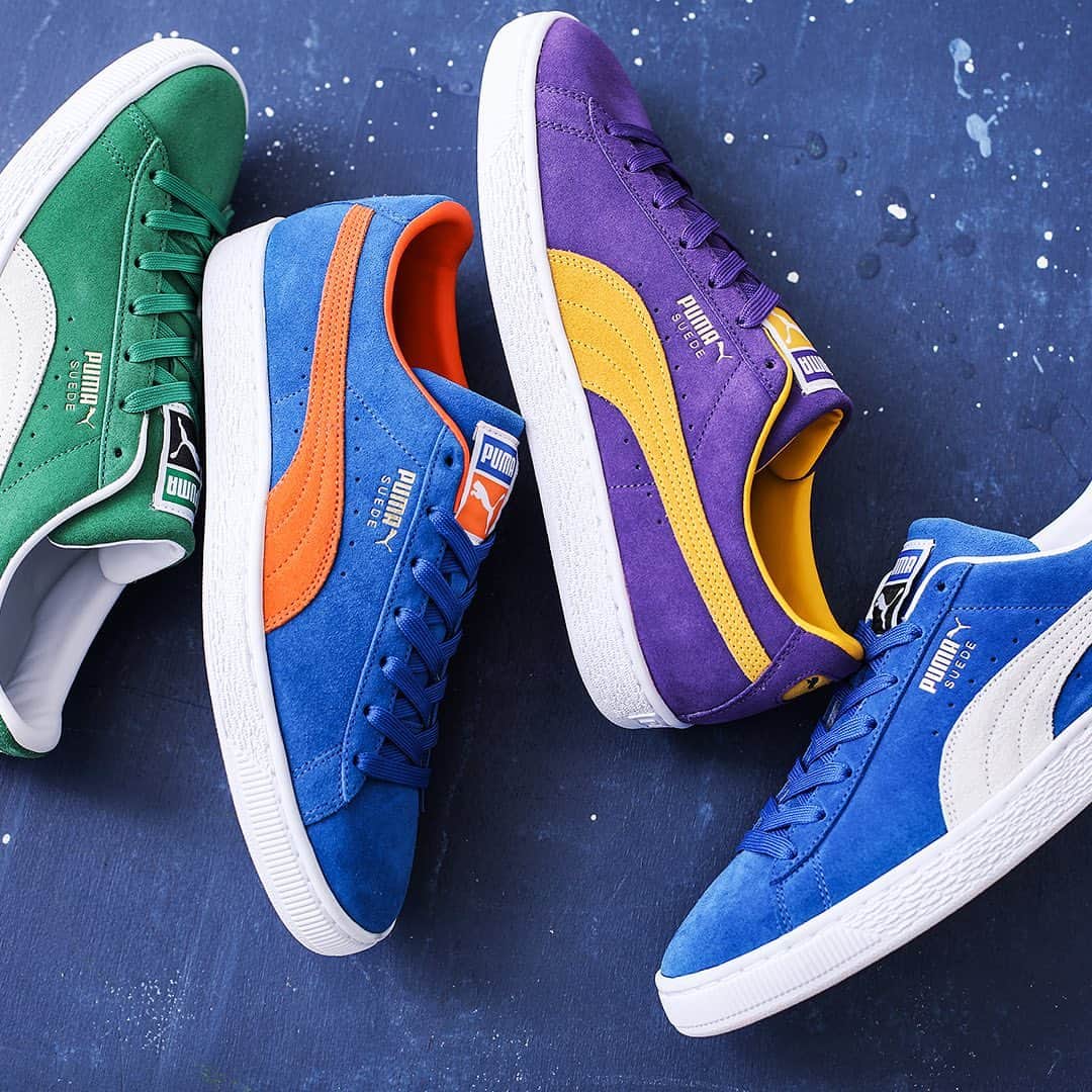 KICKS LAB. [ Tokyo/Japan ]のインスタグラム：「PUMA l "SUEDE TEAMS" l Available on the February 18th in Store and Online Store. #KICKSLAB #キックスラボ」