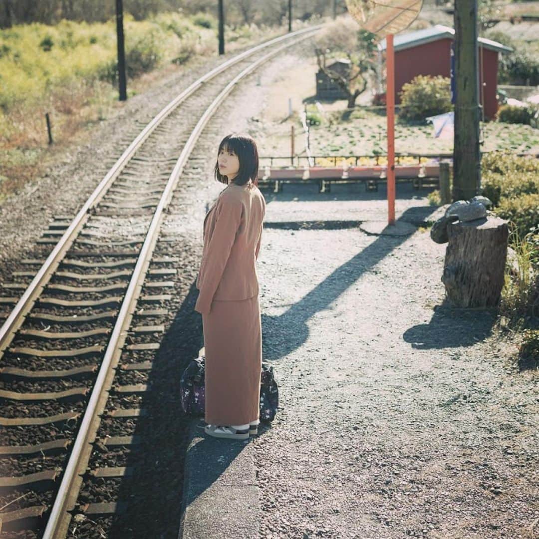 小池花瑠奈のインスタグラム：「🌥大井川鐵道にて📷 #きみくら」