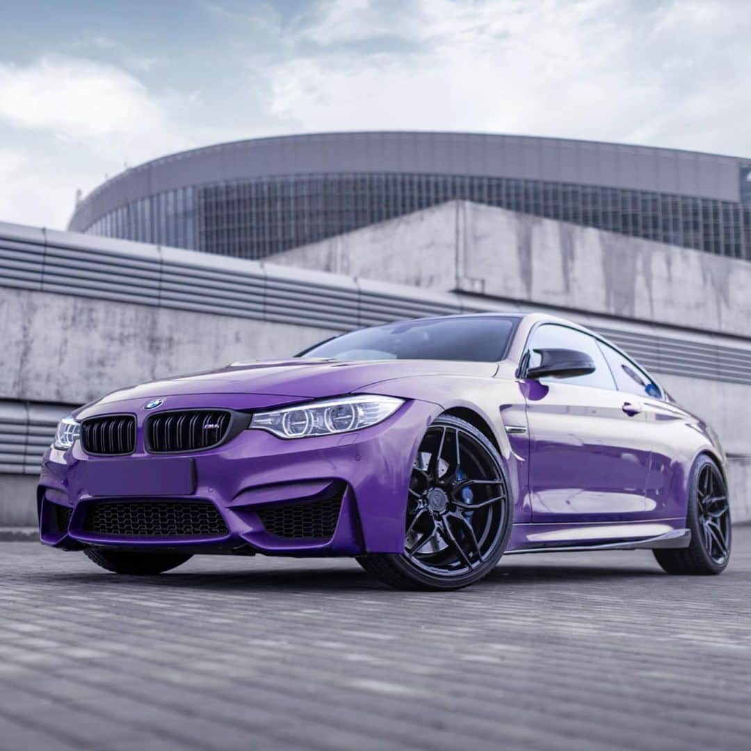 CARLiFESTYLEさんのインスタグラム写真 - (CARLiFESTYLEInstagram)「Purple BMW M4. YEA or No? Fitted with @concaverwheels #carlifestyle」2月17日 11時58分 - carlifestyle