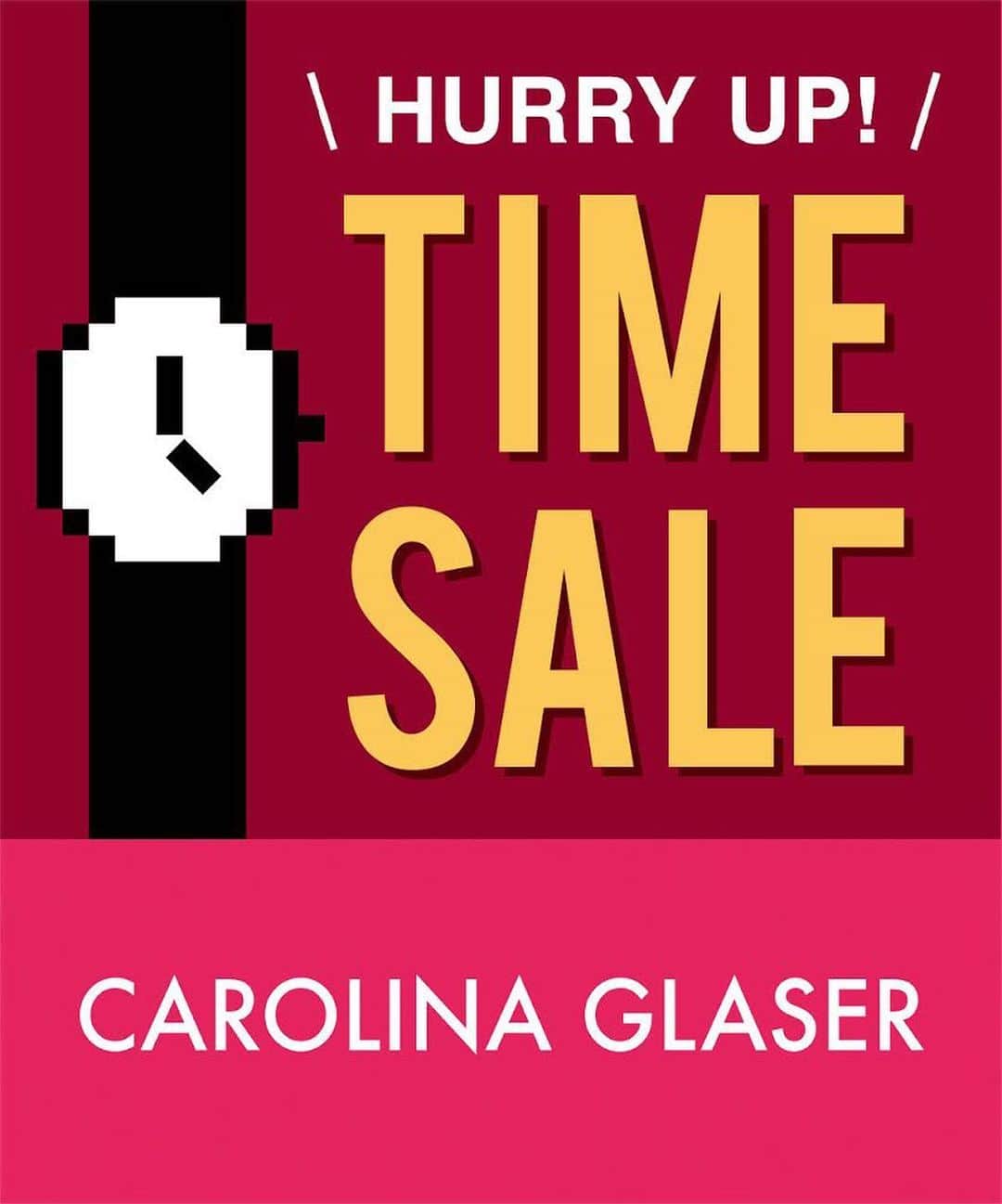 カロリナグレイサーバイシェリールのインスタグラム：「* ZOZOTOWN限定！！ TIME SALE開催！ * 本日より2/23(火)26時まで！ お得なこの機会をどうぞ お見逃しなく◡̈♡ * * ▶︎詳しくは、ZOZOTOWN CAROLINA GLASERより ご覧いただけます。 * #MEG #CAROLINAGLASER #カロリナグレイサー  #BEAMS #ZOZOTOWN #SALE」