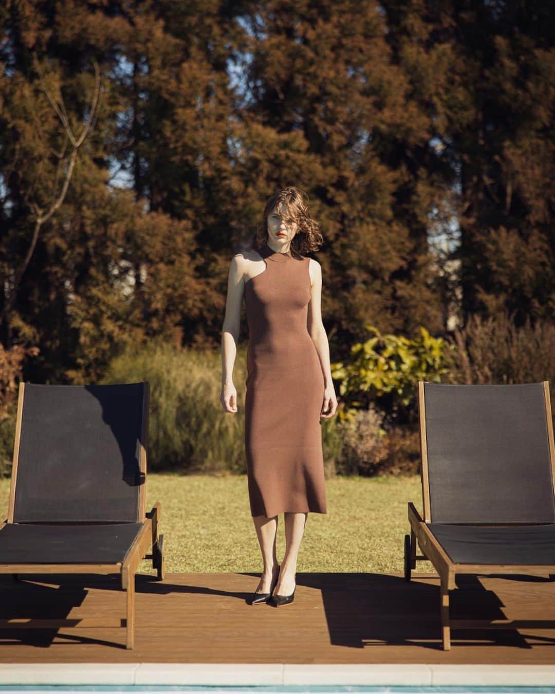 デュラスアンビエントのインスタグラム：「AMBIENT SPRING 2021 COLLECTION ▫️ 𝗔𝘀𝘆𝗺𝗺𝗲𝘁𝗿𝗶𝗰 𝗱𝗲𝘀𝗶𝗴𝗻 𝗯𝗼𝘁𝘁𝗹𝗲 𝗻𝗲𝗰𝗸 𝗻𝗼 𝘀𝗹𝗲𝗲𝘃𝗲 𝗸𝗻𝗶𝘁 𝗼𝗻𝗲𝗽𝗶𝗲𝗰𝗲  【3月中旬発売予定】 〈Beige,Blue,Brown,Black〉 ＿＿＿＿＿＿＿＿＿＿＿＿＿＿＿＿＿＿＿＿ www.ambient-online.com @ambientofficial #アンビエント#ambient_official #springcollection #spring2021」