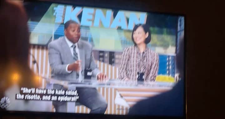 レスリー・ジョーンズのインスタグラム：「Oh oh!! @kenanthompson」