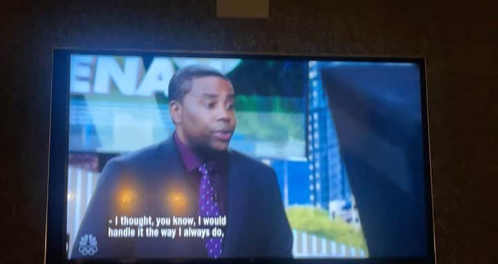 レスリー・ジョーンズのインスタグラム：「Way to go!! @kenanthompson」