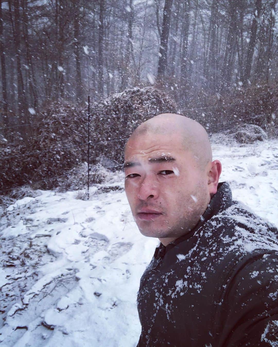 あばれる君さんのインスタグラム写真 - (あばれる君Instagram)「すごい。この広い大地見える？一面雪景色だよ。」2月17日 15時30分 - abarerukun