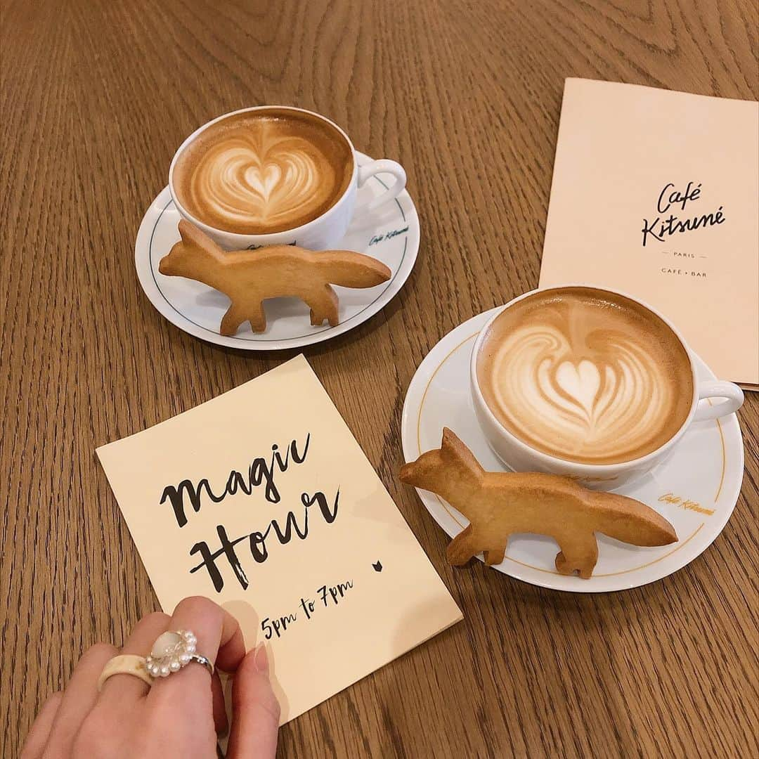 さばこさんのインスタグラム写真 - (さばこInstagram)「🦊☕️」2月17日 16時05分 - 385chann