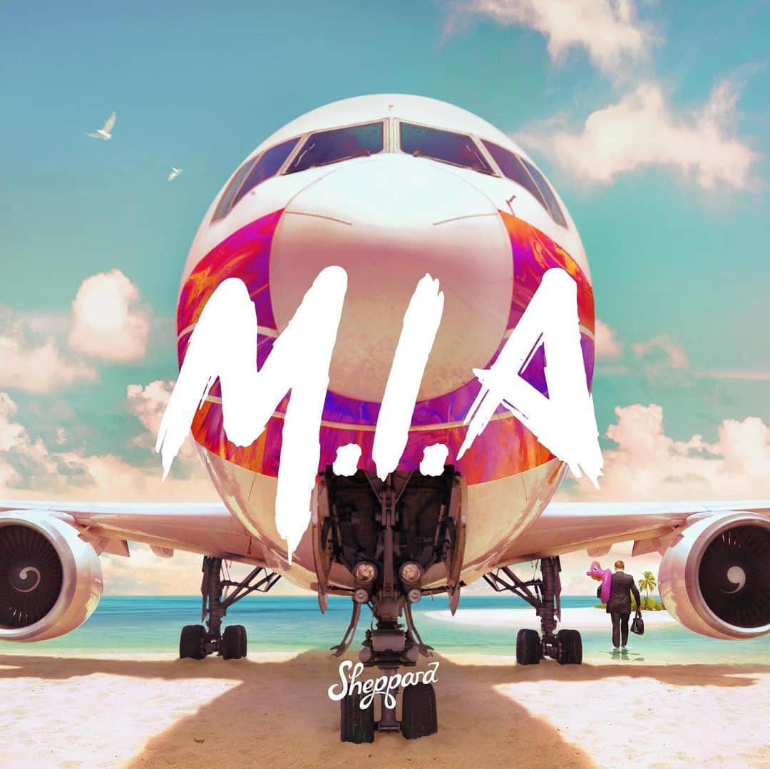 シェパードのインスタグラム：「Well Ladies and Gents, we are proud to present our final single from this album- “M.I.A”. We’ve all fantasised about running away from the real world and that’s exactly what this song is about. When you listen to it, we hope it takes you to your happy place. 🌤Head to the link in our bio to pre-order the album!」
