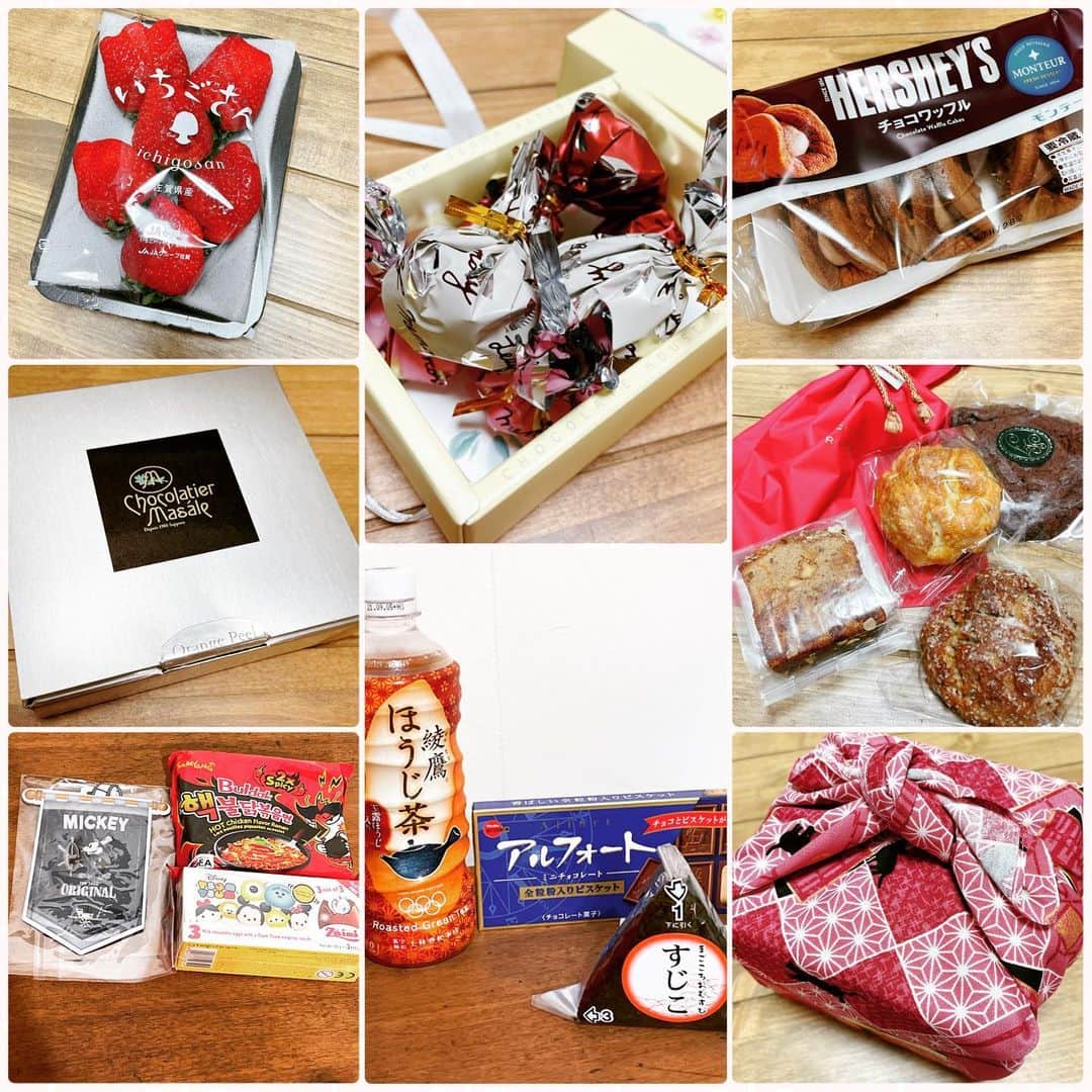 脇田唯のインスタグラム：「🍫 フリマの一日店長を やらせていただいた日、 沢山のお客さんが来てくれて、 本当に嬉しかった！ 差し入れもたくさん♥ ありがとうございます✨」