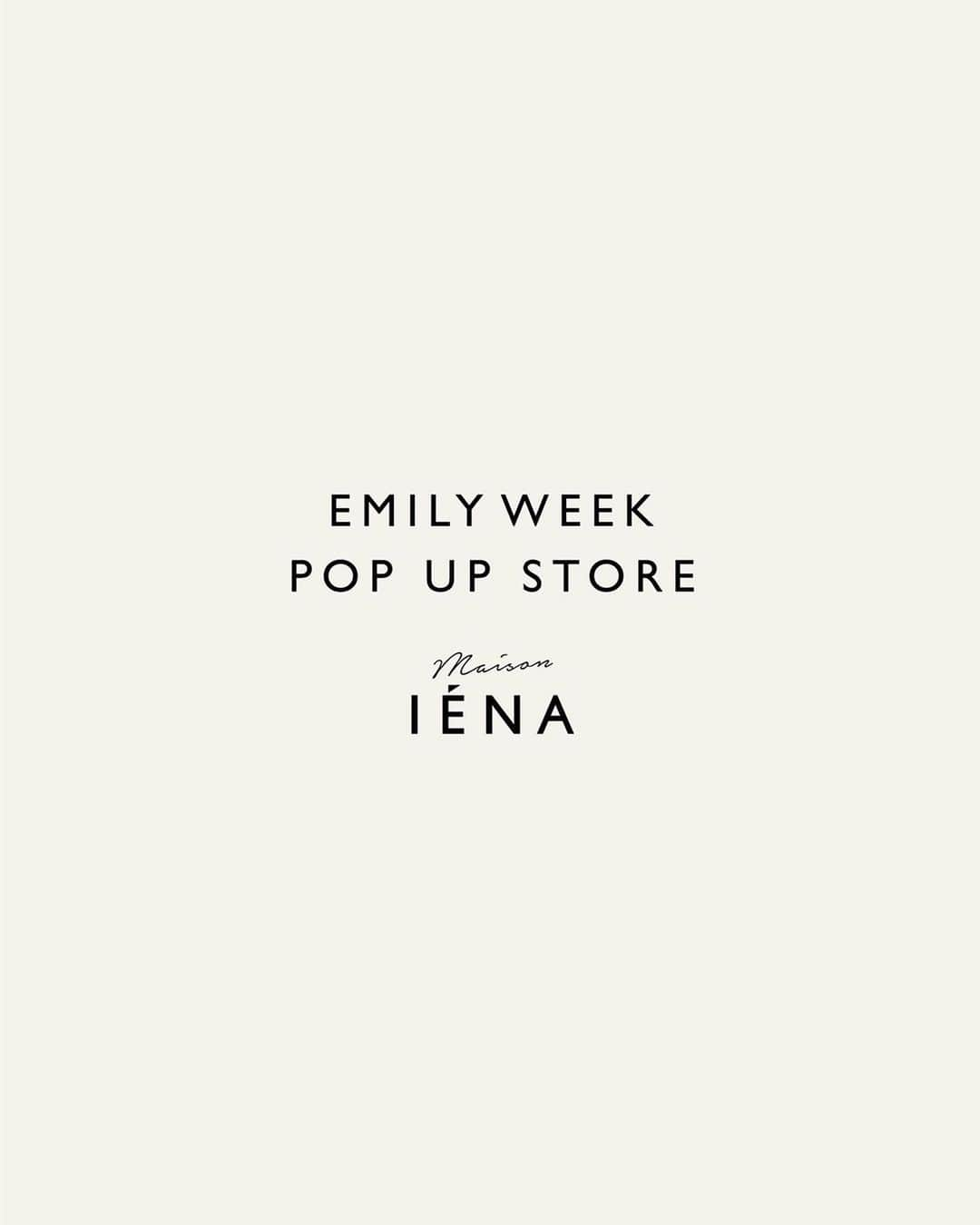 EMILY WEEKさんのインスタグラム写真 - (EMILY WEEKInstagram)「information  EMILY WEEK POPUP in Maison IENA 自由が丘店 2.19 fri - 3.12  fri  -  IENAとのコラボレーションアイテム発売を記念し、 Maison IENA自由が丘店3Fでの POPUPを開催いたします。  タンクトップ全種類の他、コラボレーションカラーによる「RESETシリーズ」のアンダーウェアも展開。 また、EMILY WEEKのシルクパジャマやシルクによる着圧ソックスなどリラックスアイテムもお取扱い予定です。  都内で実際のアイテムをお手にとって ご覧いただける機会となっております。 お近くにいらっしゃる際はぜひお立ち寄りください。  -  Maison IENA 自由が丘店　@maison.iena.jp  東京都目黒区自由が丘2-9-17 open 11:00-19:00  -  #EMILYWEEK #reset #active #neutral #balance #aroma #organic #period #relax #design #typography #photography #womanslife #organiccotton #langerie #skinwear #innerwear #underwear #tanktop #iena」2月17日 18時00分 - emilyweek