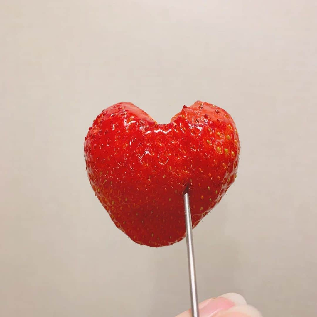 野村彩也子さんのインスタグラム写真 - (野村彩也子Instagram)「. 大好きないちご🍓  ハートだったので撮ってみました🥰  毎日あさチャン前にパクパク食べています💐  ビタミンCも豊富で健康にも良さそうです✨  . . . . . #イチゴ　 #いちご #苺 #モーニング #モーニングルーティン #ファッション #カフェ #朝ごはん」2月17日 18時03分 - nomurasayako