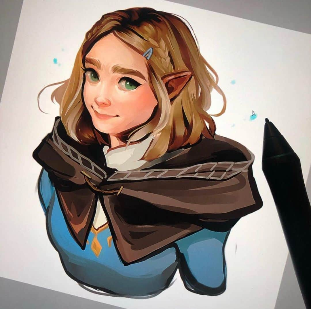 Laura Brouwersさんのインスタグラム写真 - (Laura BrouwersInstagram)「dont be shy nintendo give us more breath of the wild 2 zelda in tonights direct」2月18日 3時27分 - cyarine