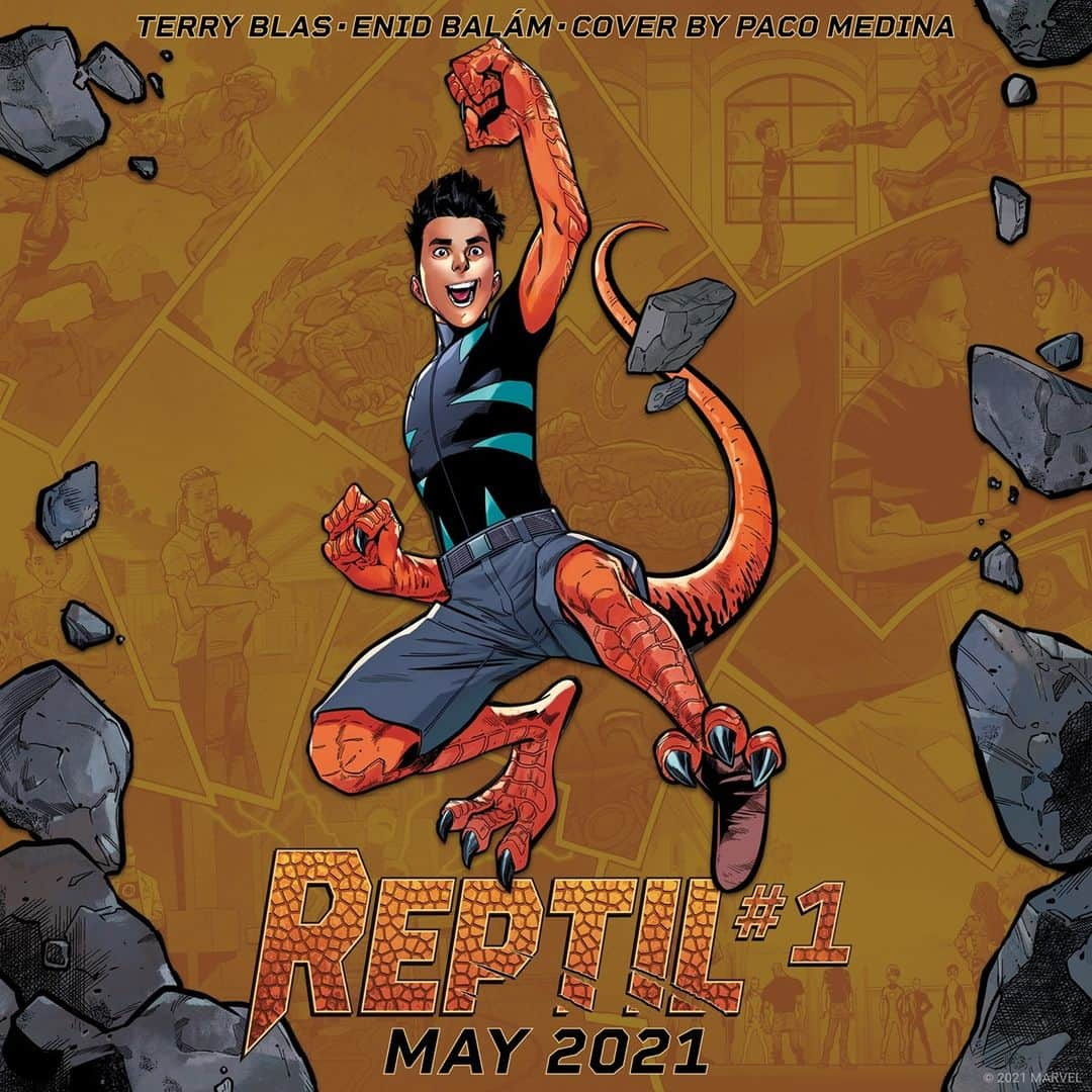 Marvel Entertainmentさんのインスタグラム写真 - (Marvel EntertainmentInstagram)「Reptil…on the brink of extinction! The breakout young hero stars in a new series from Terry Blas and Enid Balám.」2月18日 3時46分 - marvel