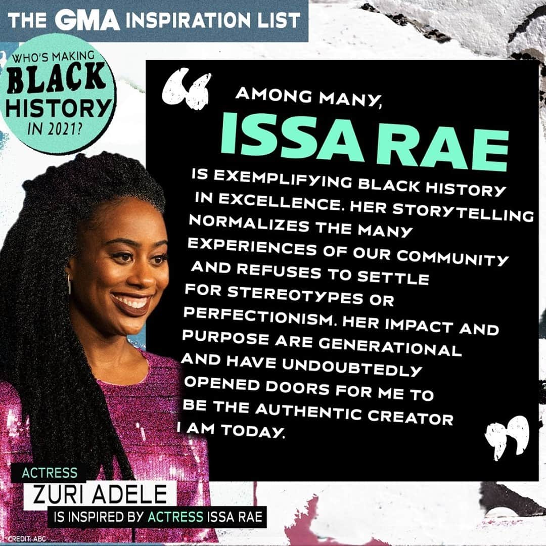 Good Morning Americaさんのインスタグラム写真 - (Good Morning AmericaInstagram)「@zuriadele says @IssaRae's "impact and purpose are generational and have undoubtedly opened doors," for her to be the authentic creator she is today. ⁠ ⁠ Link in bio to read more and catch Zuri TONIGHT on the season premiere of @GoodTrouble on @Freeform!」2月18日 4時35分 - goodmorningamerica