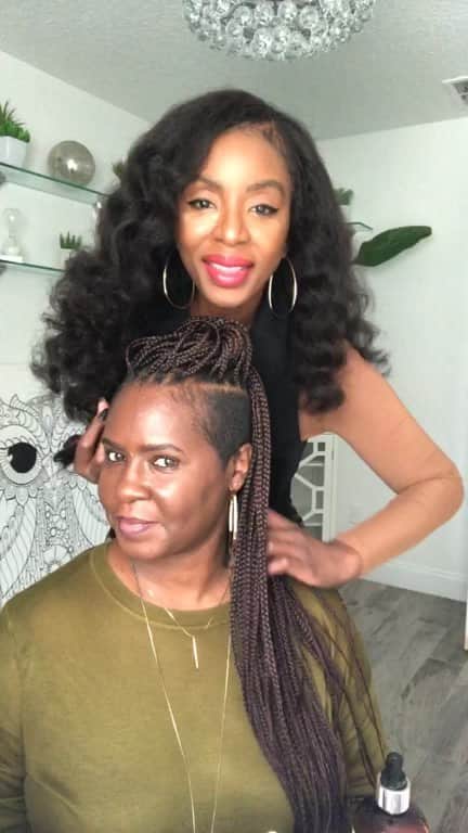 ULTA Beautyのインスタグラム：「It's the protective styling for me 😍 @pekelariley took over to talk braids, nourishing your hair and product tips. Watch for it all and let us know what you learned! #ultabeauty」