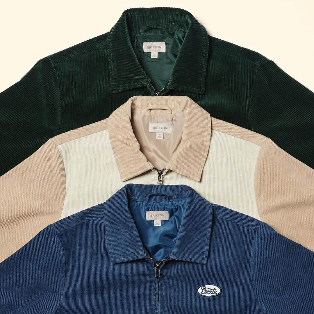 ブリクストンのインスタグラム：「A seasonal favorite, the Utopia now available in Joe Blue, Dove/Vanilla, and Emerald.」