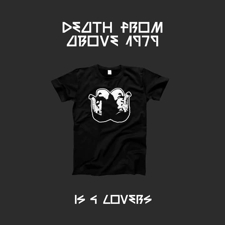 Death from Above 1979のインスタグラム：「New album. New merch. #Is4Lovers threads and vinyl available now 4 your pleasure. Shop our store - link in bio」