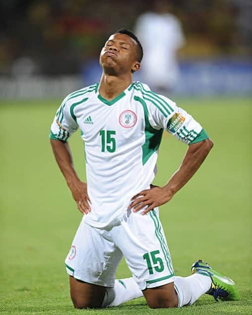 のインスタグラム：「Once upon a time #U8 #Godisthegreatest #abamandiaba #supereagles @ng_supereagles #priceless #naija #football」