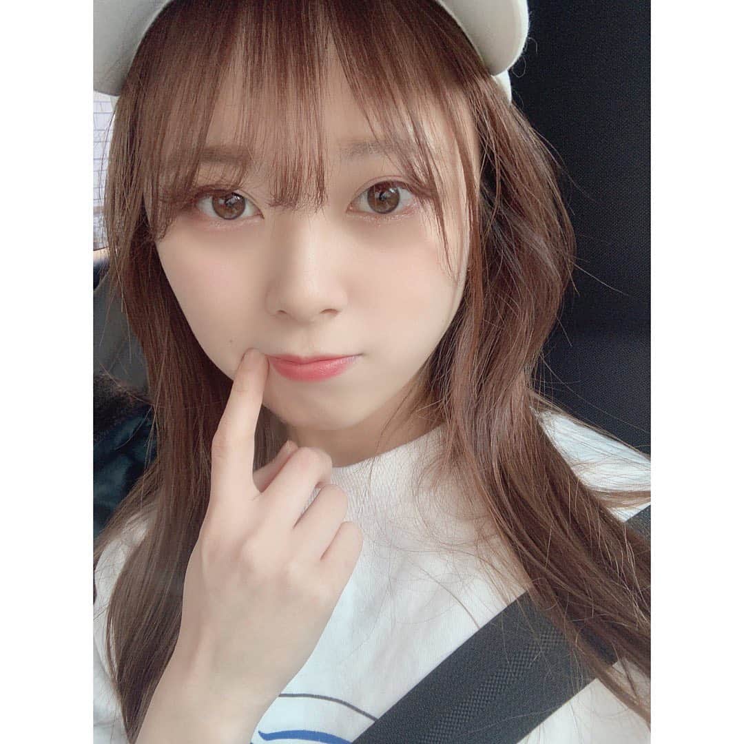 我妻美月のインスタグラム：「今日のわたし〜〜運転した🌼 . . . #selfie #運転 #毎日メイク #裸眼メイク #likesforlike #instagood #♥」