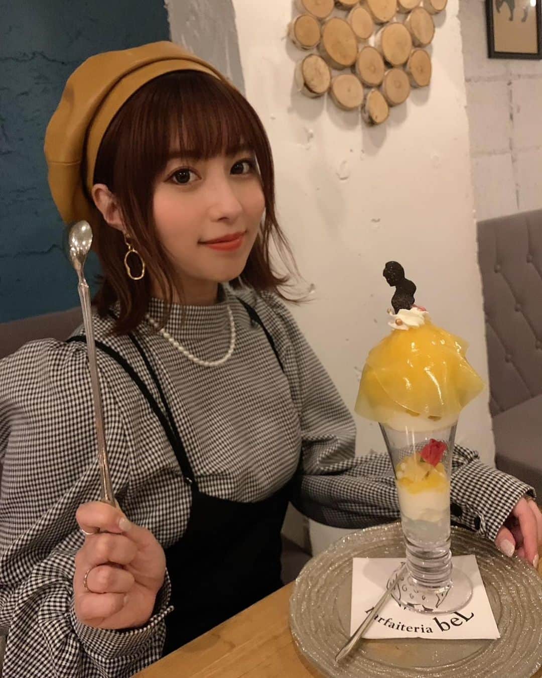 成瀬心美さんのインスタグラム写真 - (成瀬心美Instagram)「🌹 . . ずっと行きたかった 夜パフェのお店✨ . . このご時世だから 夜ではなく3時のおやつに♥️ . めっちゃかわいくて 美味しかった🤤 . パフェって いくつになっても ワクワクするなぁ🥳 . . #sweets #parfait #パフェ」2月17日 20時35分 - coco3ndazo