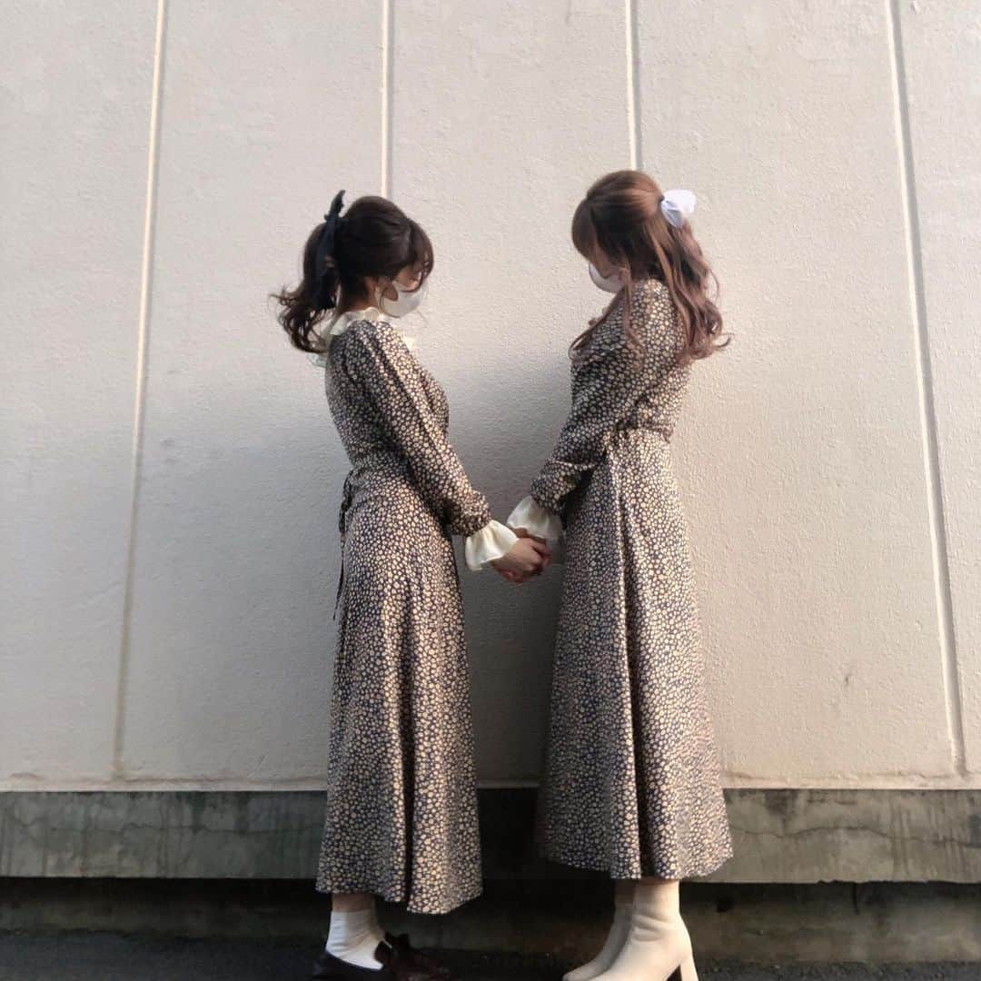 のインスタグラム：「.  pair look 🩰👗  ‬‬   #lelaccolor」