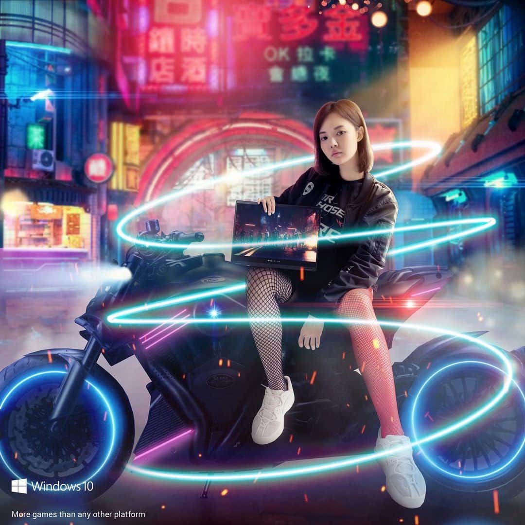 YingTzeさんのインスタグラム写真 - (YingTzeInstagram)「Motorbike Girl Part II 🙈❤️ Start New Year 2021 with New Laptop ! _ Introducing #ROG FlowX13 and Zephyrus series for 2021. With ROG Flow X13’s convertible design, along with ZephyrusDuoSE’s innovative and versatile ROG ScreenPad Plus and all-new Dot Matrix design on ZephyrusG15  Featuring: #FlowX13  #ZephyrusDuoSE #ZephyrusG15  Learn more: https://my.rog.gg/ROG-FLOW-X13 Learn more: https://my.rog.gg/ROG-ZEPHYRUS-DU0-SE Learn more: https://my.rog.gg/ROG-ZEPHYRUS-G15  #ROGMY #Windows10Home #ForThoseWhoDare #ROGMYKOL」2月17日 22時03分 - yingtze