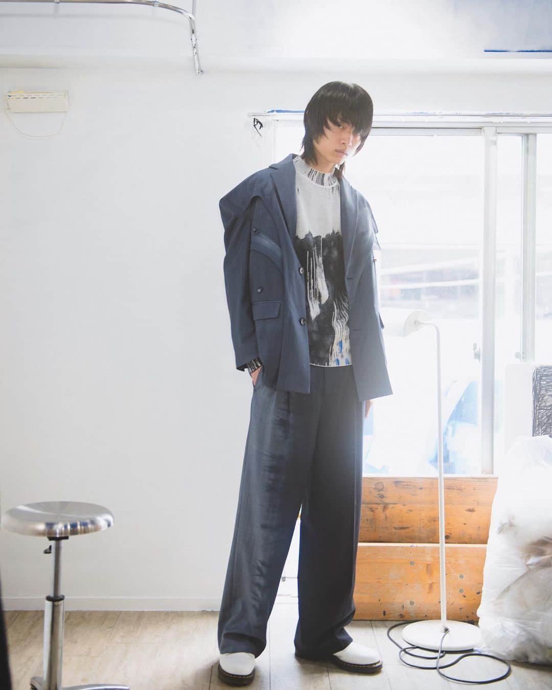 今西龍君さんのインスタグラム写真 - (今西龍君Instagram)「for @babys.all.right  . ph/ @purveyor.r  st/ @utautauta_utauta_uta  . #styling #uniforme #ernestwbaker #fengchenwang」2月17日 22時32分 - che.ryu