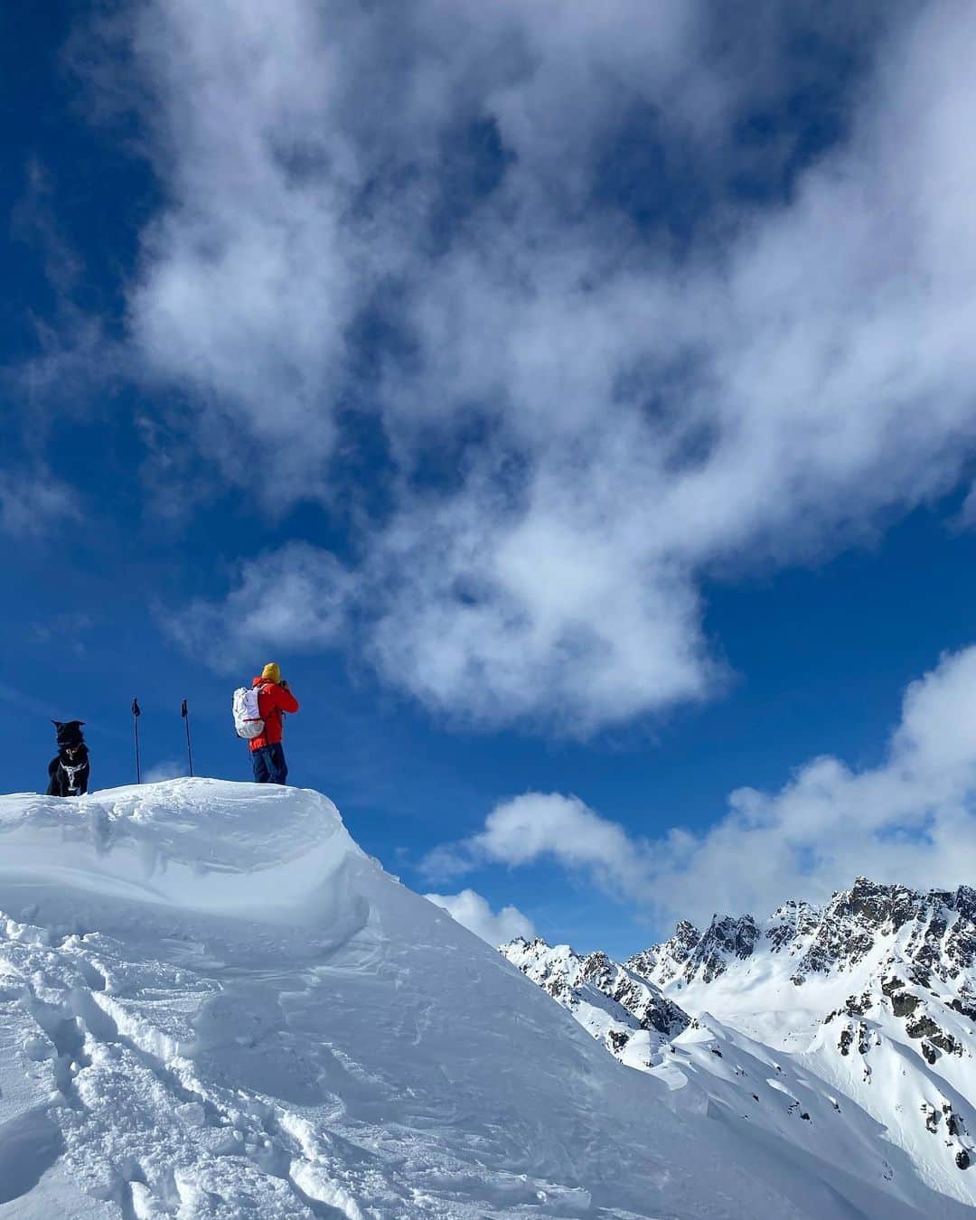 バーバラ・ザンガールさんのインスタグラム写真 - (バーバラ・ザンガールInstagram)「#ollibertos first skitour! What a day!! #montafon」2月17日 22時43分 - babsizangerl