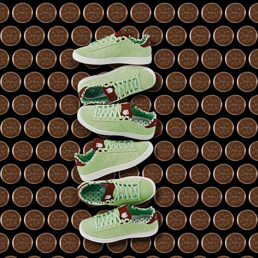 Good Morning Americaさんのインスタグラム写真 - (Good Morning AmericaInstagram)「These Girl Scout cookie-inspired kicks will make your shoe collection a whole lot sweeter. LINK IN BIO.」2月17日 23時14分 - goodmorningamerica