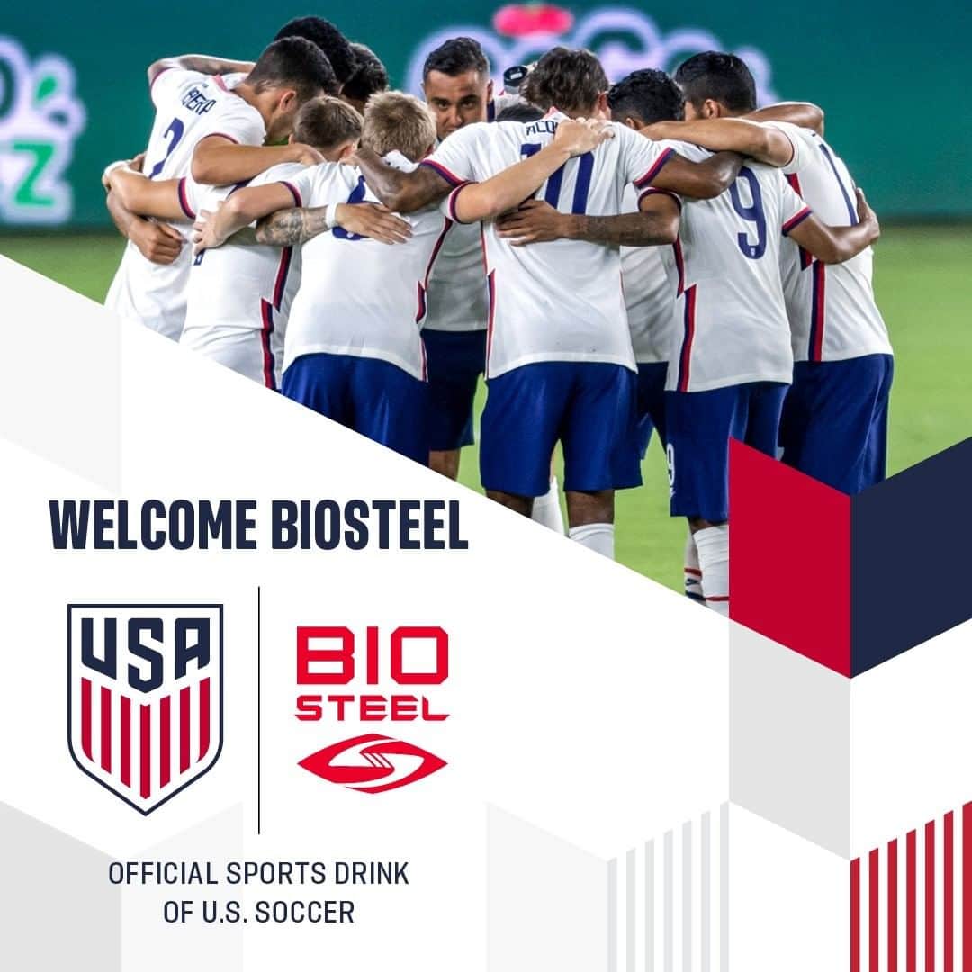 サッカー アメリカ代表チームさんのインスタグラム写真 - (サッカー アメリカ代表チームInstagram)「Welcoming a new teammate!   We’re proud to partner with @biosteelsports  as the official sports drink of U.S. Soccer.」2月17日 23時59分 - usmnt