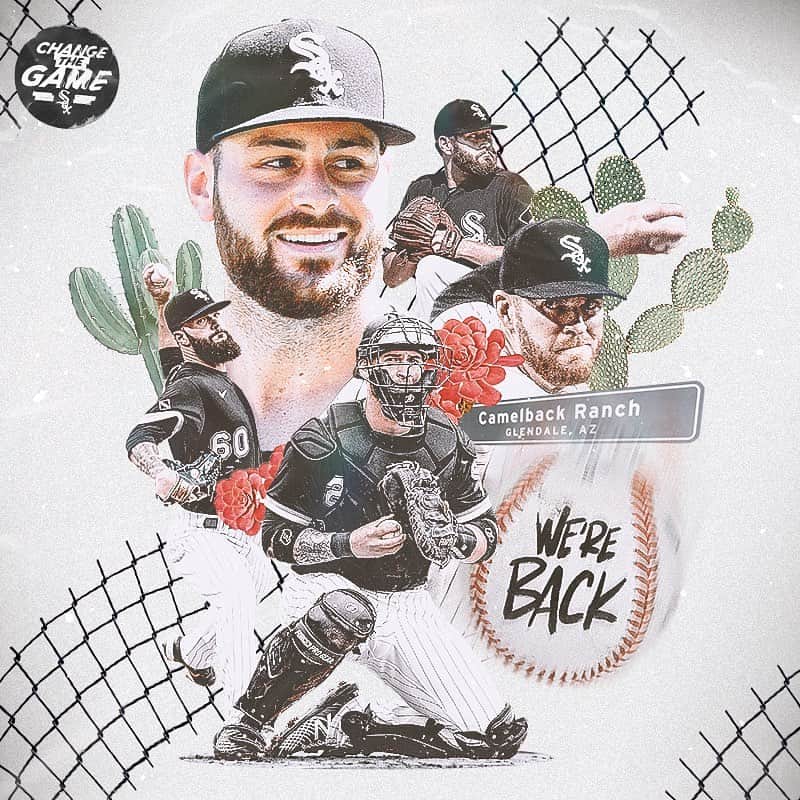シカゴ・ホワイトソックスのインスタグラム：「We're back in action in Glendale! Pitchers & catchers 𝙤𝙛𝙛𝙞𝙘𝙞𝙖𝙡𝙡𝙮 report today.」